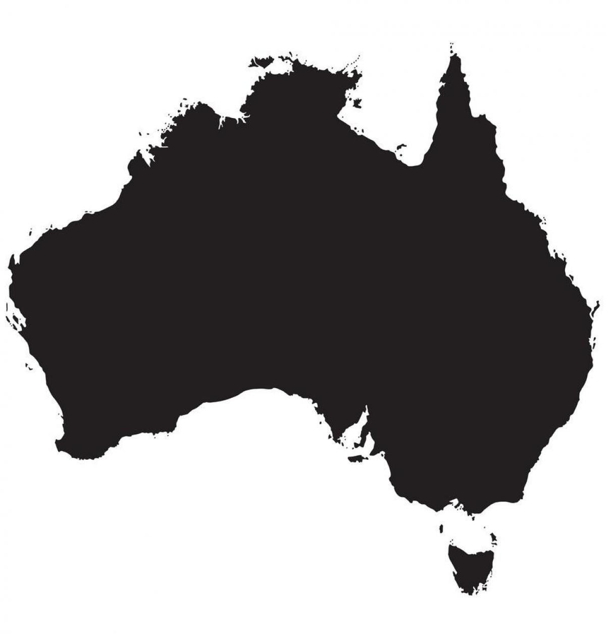 خريطة متجه أستراليا